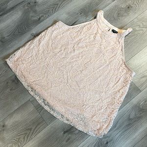 Torrid 3 Pink Lace Tank Top